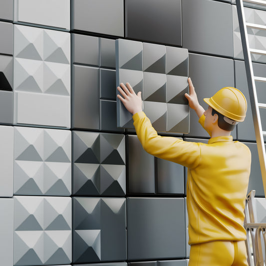 3D Wall Panel Installation