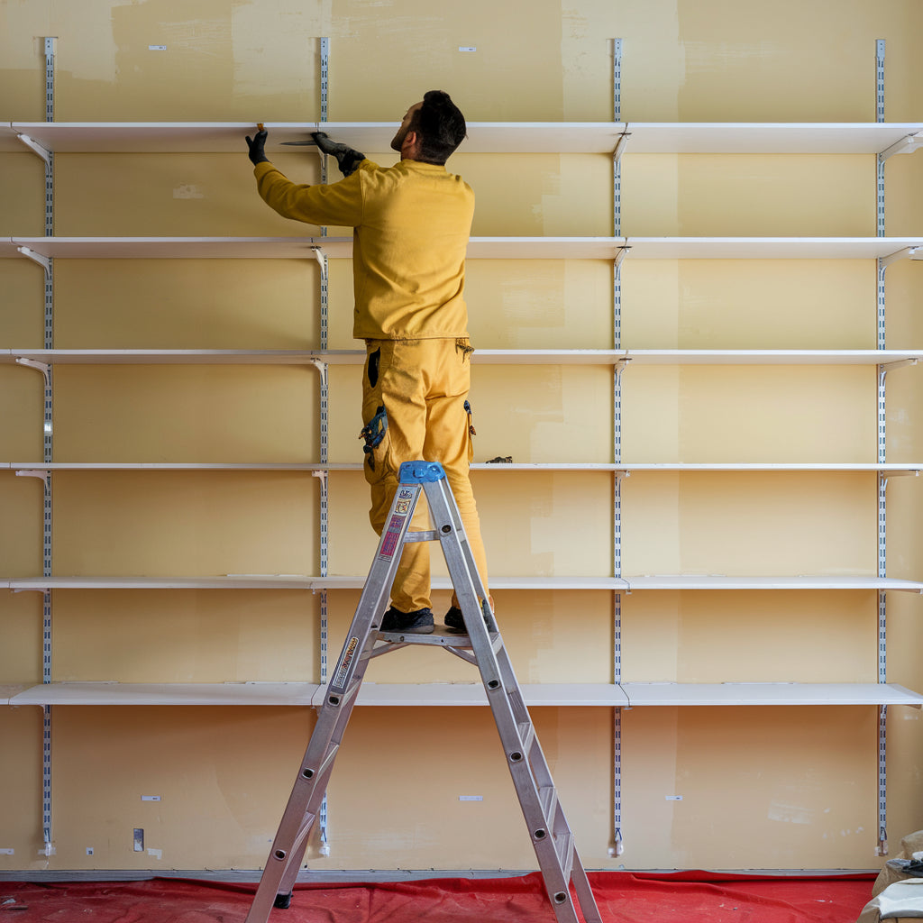 Installing shelves