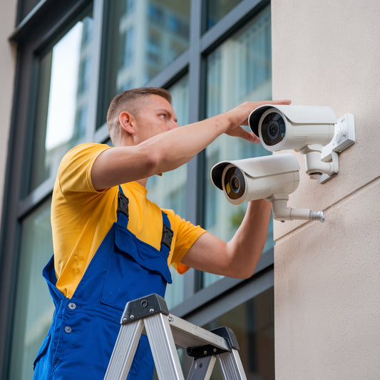 Mounting and configuring smart security cameras