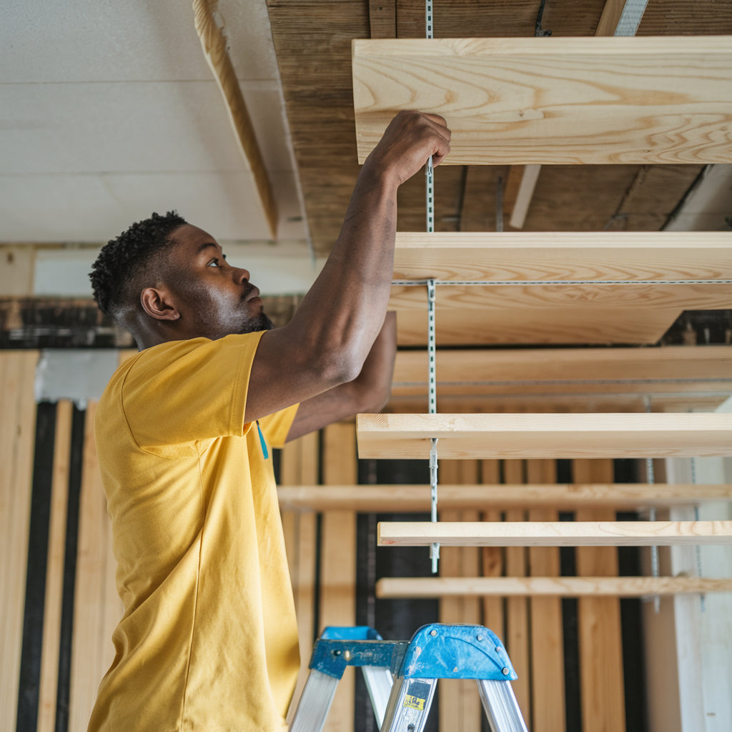 Mounting floating shelves