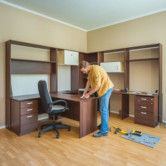 Office furniture assembly